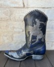 Cowboy Up - Navy/Silver